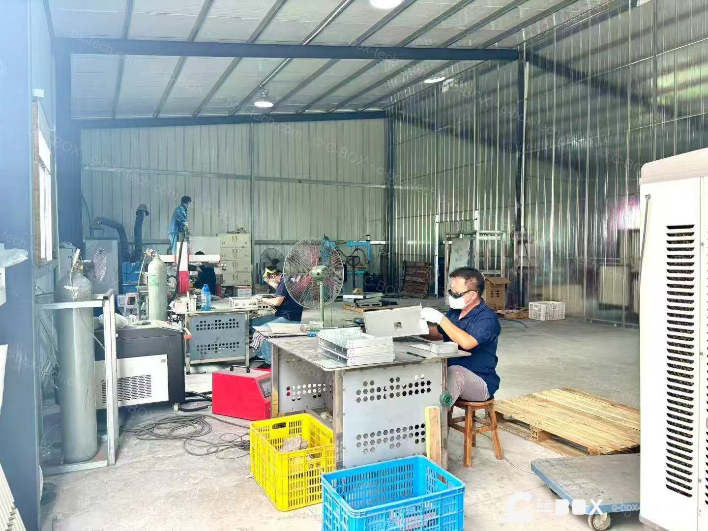 Subrack assembly benches